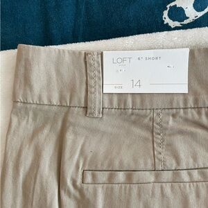 Loft Women's Khaki 6" Shorts